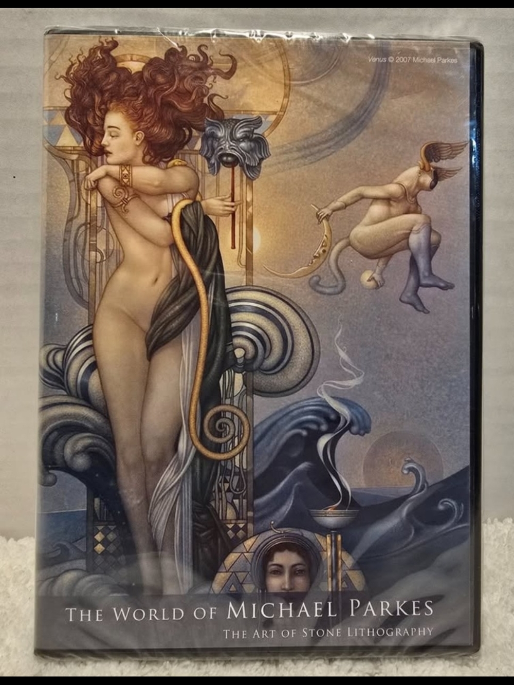 The World Of Michael Parkes The Art Of Stone Lithography DVD